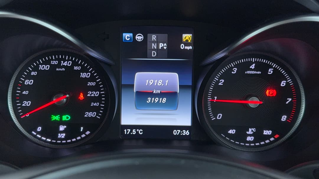2019 Mercedes-benz GLC 250, Automatic, 31918 km, Odometer View