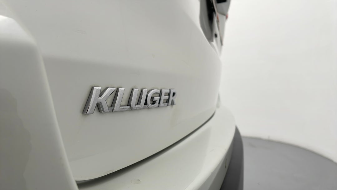 2016 Toyota Kluger Gx (4x2), Automatic, 102421 km, Badge (Boot Left Side)