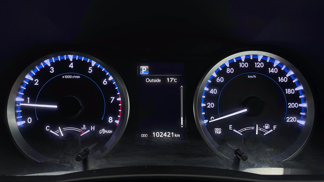 2016 Toyota Kluger Gx (4x2), Automatic, 102421 km, Odometer View
