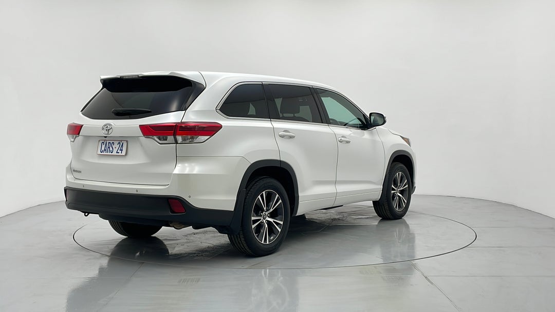 2016 Toyota Kluger Gx (4x2), Automatic, 102421 km, Right Back Diagonal (45- Degree) View