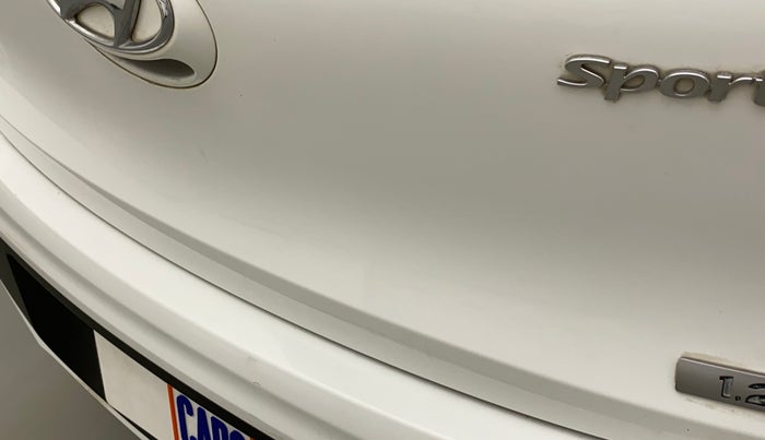 2019 Hyundai Grand i10 SPORTZ 1.2 KAPPA VTVT, Petrol, Manual, 26,498 km, Dicky (Boot door) - Slightly dented