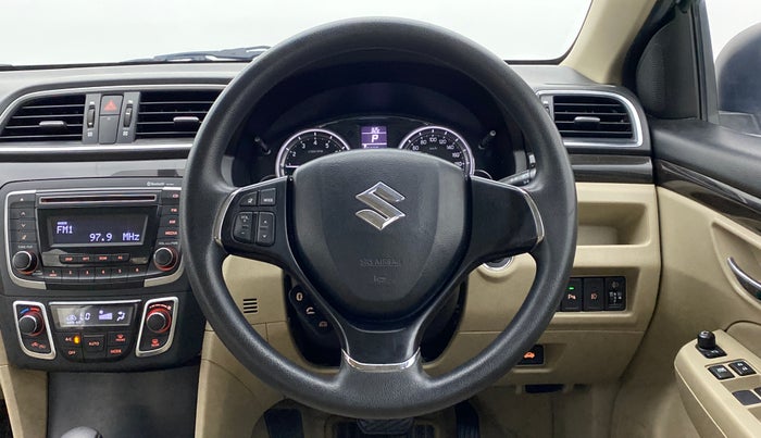2014 Maruti Ciaz ZXI AMT, Petrol, Automatic, 43,773 km, Steering Wheel Close Up