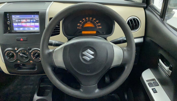 2018 Maruti Wagon R 1.0 LXI CNG, CNG, Manual, 63,646 km, Steering Wheel Close Up