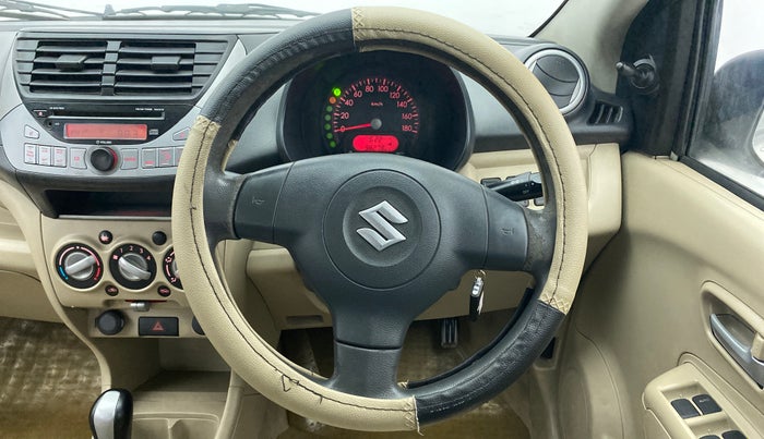 2012 Maruti A Star VXI ABS AT, Petrol, Automatic, 98,711 km, Steering Wheel Close Up