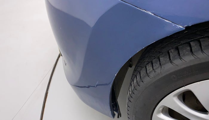 2017 Maruti Baleno ZETA CVT PETROL 1.2, Petrol, Automatic, 95,307 km, Front bumper - Paint has minor damage