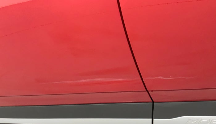 2021 MG HECTOR SHARP 1.5 DCT PETROL, Petrol, Automatic, 25,251 km, Front passenger door - Minor scratches