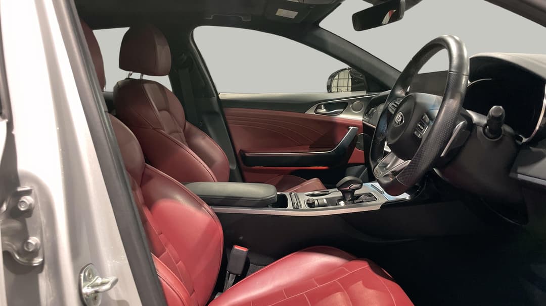 2021 Kia Stinger Gt (red Leather), Automatic, 81092 km, Right Side Front Door Cabin View