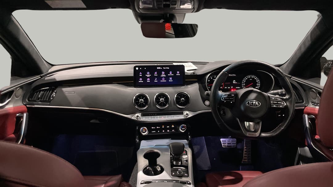 2021 Kia Stinger Gt (red Leather), Automatic, 81092 km, Dashboard View