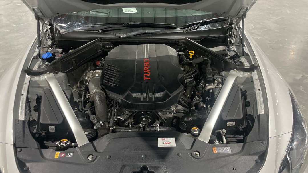 2021 Kia Stinger Gt (red Leather), Automatic, 81092 km, Open Bonnet (Engine)