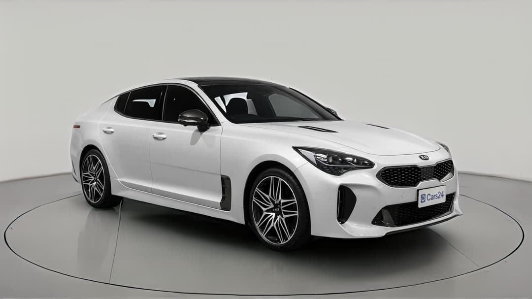2021 Kia Stinger Gt (red Leather), Automatic, 81092 km, Right Front Diagonal (45- Degree) View