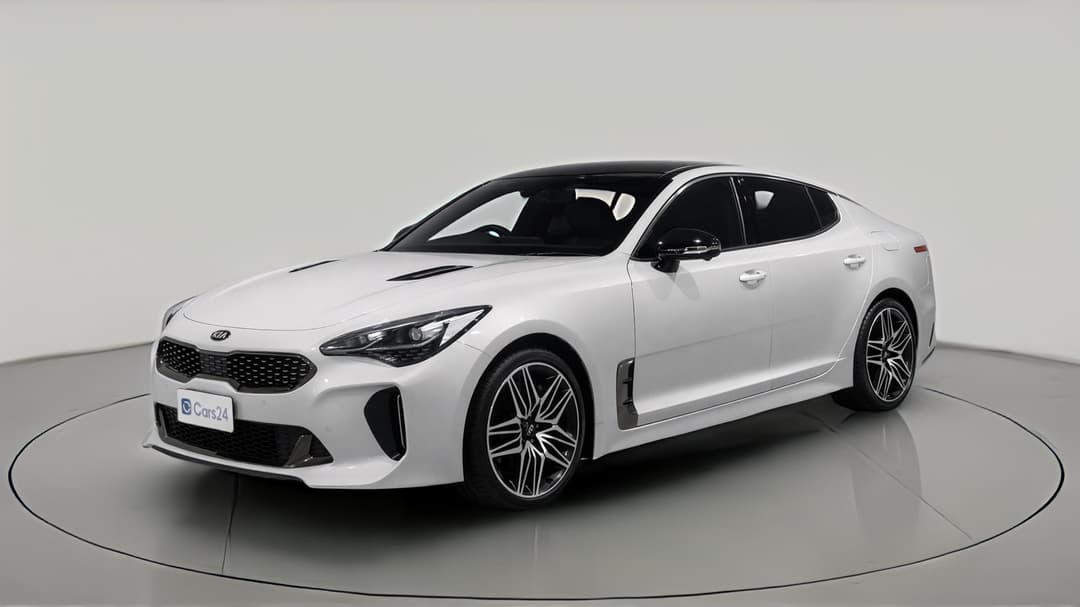 2021 Kia Stinger Gt (red Leather), Automatic, 81092 km, Left Front Diagonal (45- Degree) View