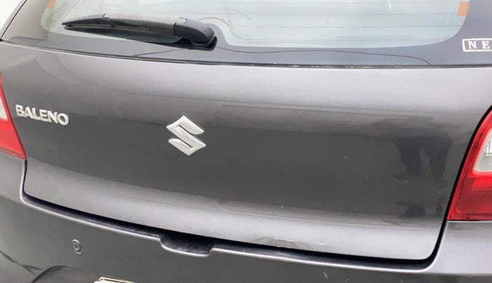 2017 Maruti Baleno DELTA PETROL 1.2, Petrol, Manual, 40,410 km, Dicky (Boot door) - Slightly dented