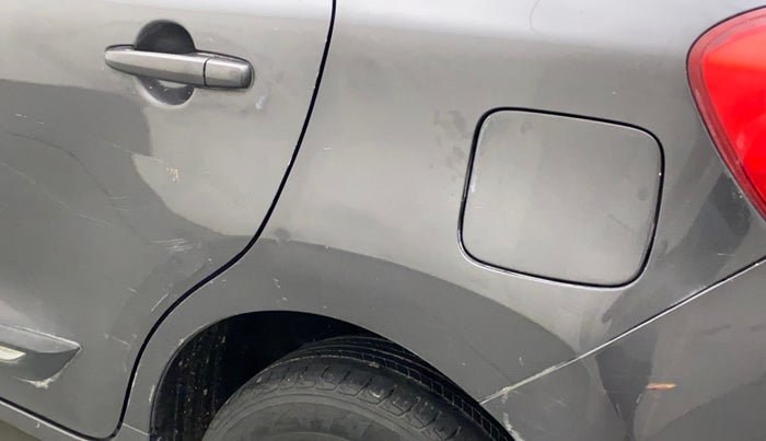 2017 Maruti Baleno DELTA PETROL 1.2, Petrol, Manual, 40,410 km, Left quarter panel - Slightly dented