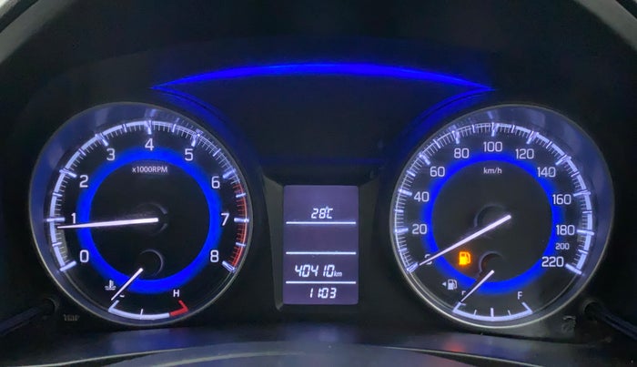 2017 Maruti Baleno DELTA PETROL 1.2, Petrol, Manual, 40,410 km, Odometer Image