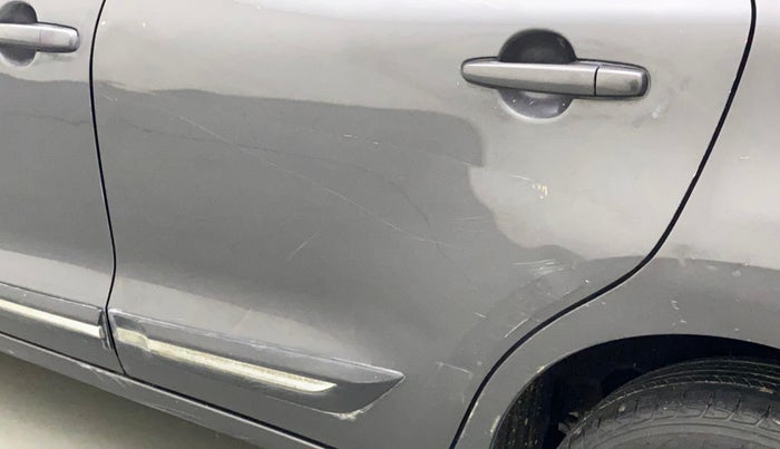 2017 Maruti Baleno DELTA PETROL 1.2, Petrol, Manual, 40,410 km, Rear left door - Slightly dented