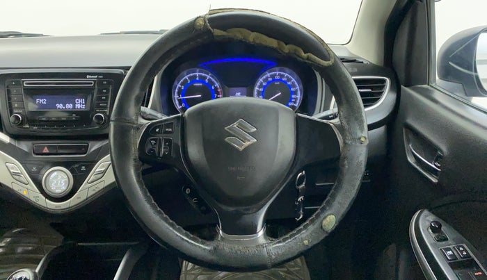 2017 Maruti Baleno DELTA PETROL 1.2, Petrol, Manual, 40,410 km, Steering Wheel Close Up
