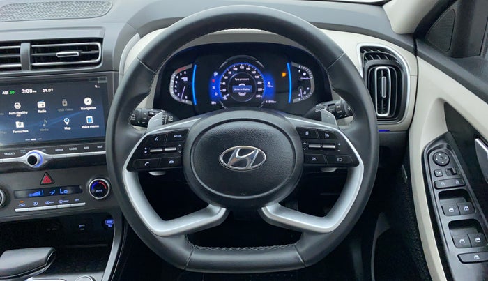 2020 Hyundai Creta 1.5 SX (O) AT, Petrol, Automatic, 11,889 km, Steering Wheel Close Up