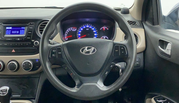 2015 Hyundai Xcent S 1.2, Petrol, Manual, 21,176 km, Steering Wheel Close Up