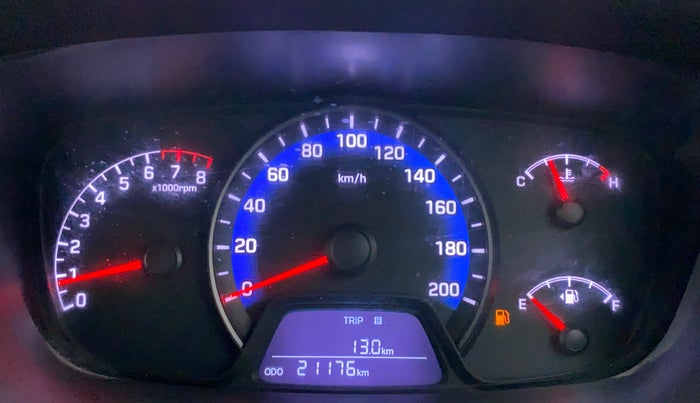 2015 Hyundai Xcent S 1.2, Petrol, Manual, 21,176 km, Odometer Image