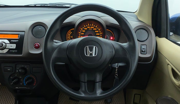 2013 Honda Amaze 1.2 EXMT I VTEC, Petrol, Manual, 40,516 km, Steering Wheel Close Up