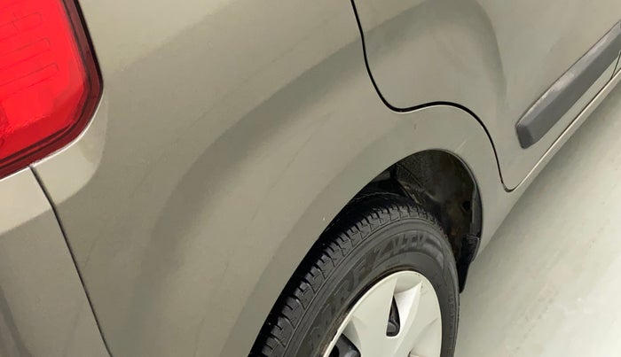 2019 Maruti New Wagon-R VXI 1.2 AMT, Petrol, Automatic, 12,716 km, Right quarter panel - Minor scratches