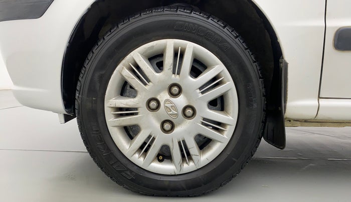 2011 Hyundai Santro Xing GLS, Petrol, Manual, 47,979 km, Left Front Wheel