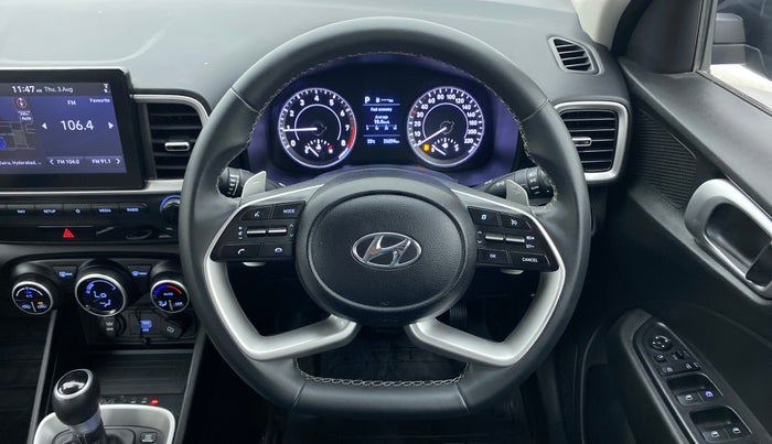 2020 Hyundai VENUE SX PLUS 1.0 TURBO DCT, Petrol, Automatic, 26,204 km, Steering Wheel Close Up