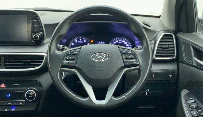 2021 Hyundai Tucson GLS 2WD AT PETROL, Petrol, Automatic, 77,085 km, Steering Wheel Close Up