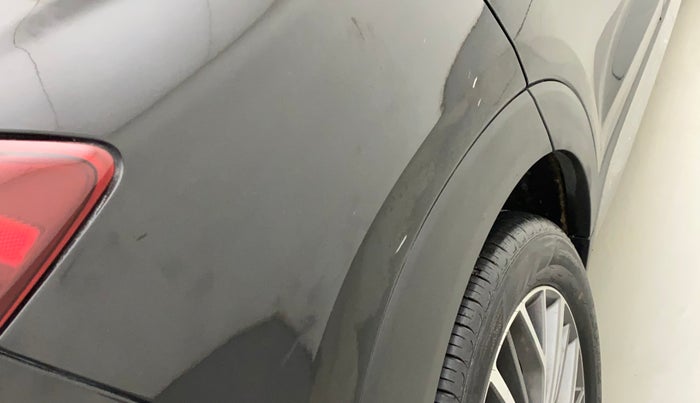 2021 Hyundai Tucson GLS 2WD AT PETROL, Petrol, Automatic, 77,085 km, Right quarter panel - Minor scratches