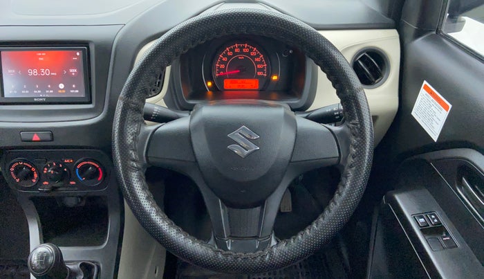 2020 Maruti New Wagon-R LXI CNG 1.0 L, CNG, Manual, 9,595 km, Steering Wheel Close-up