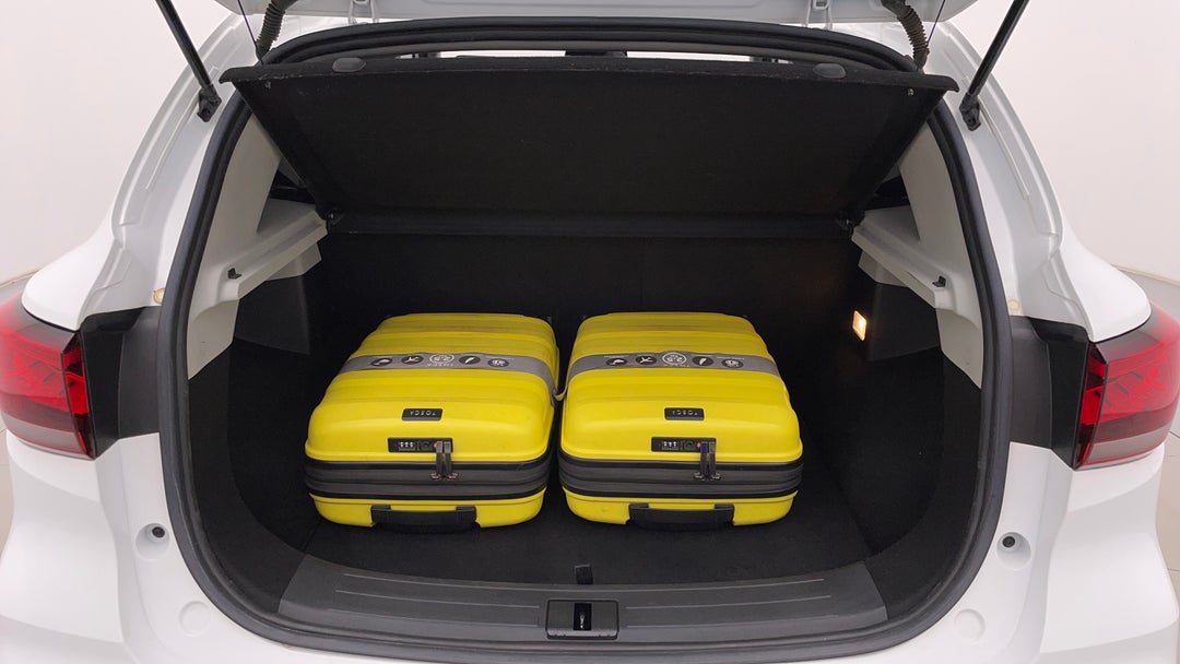 Boot Inside View with Luggage