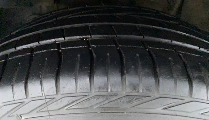 2018 Tata NEXON XZA+ 1.5, Diesel, Automatic, 21,421 km, Left Front Tyre Tread