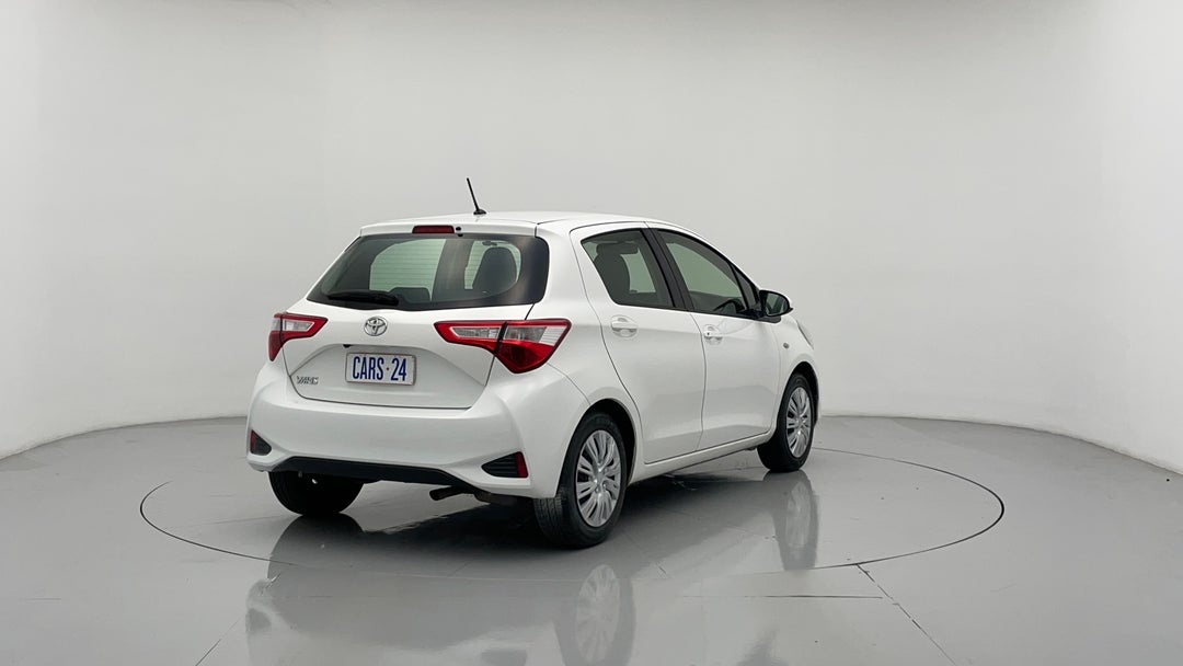 2019 Toyota Yaris Ascent, Automatic, 90275 km, Right Back Diagonal (45- Degree) View