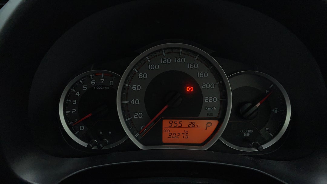 2019 Toyota Yaris Ascent, Automatic, 90275 km, Odometer View