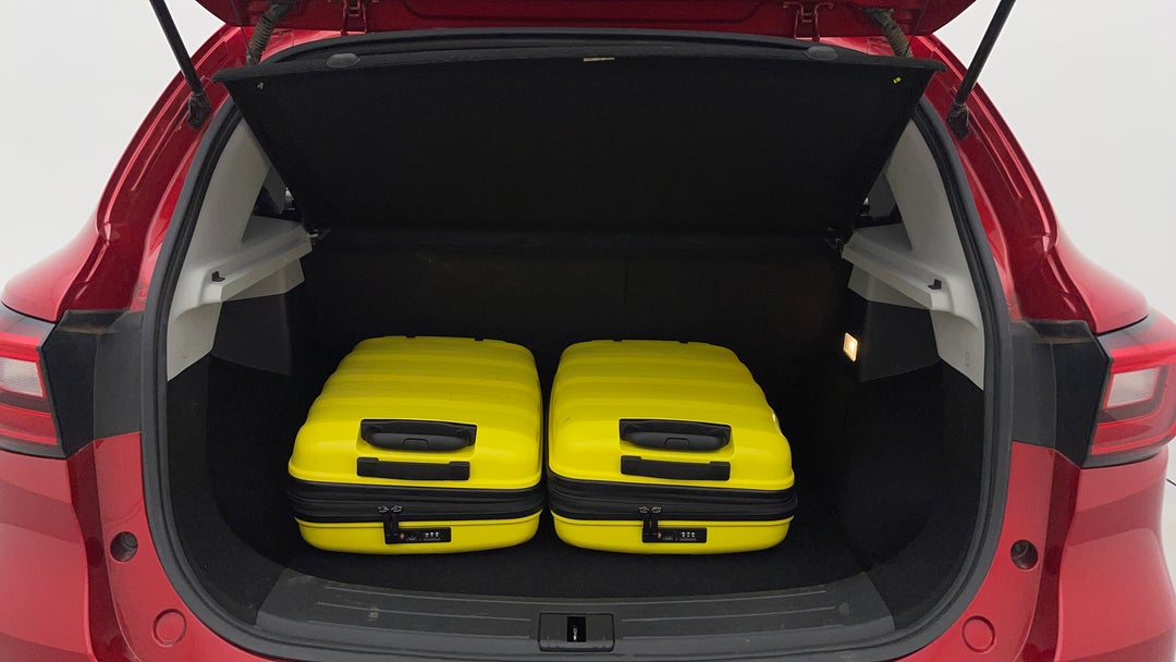 Boot Inside View with Luggage