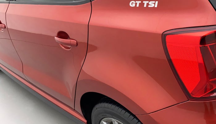 2020 Volkswagen Polo 1.0 GT TSI AT, Petrol, Automatic, 39,632 km, Right quarter panel - Minor scratches