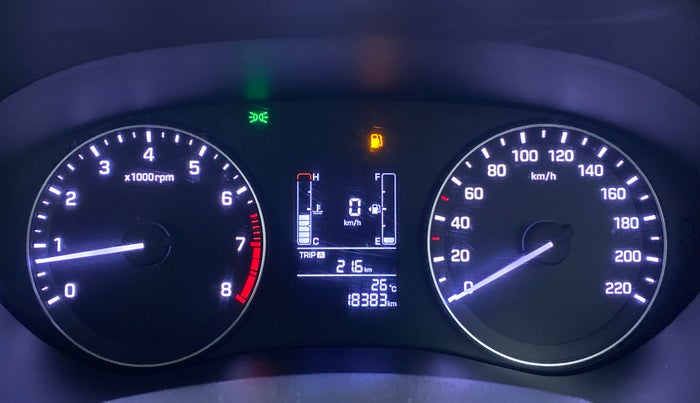 2016 Hyundai Elite i20 SPORTZ 1.2, Petrol, Manual, 18,450 km, Odometer Image