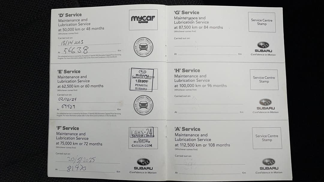 2019 Subaru Forester 2.5i-l (awd), Automatic, 81471 km, Service History
