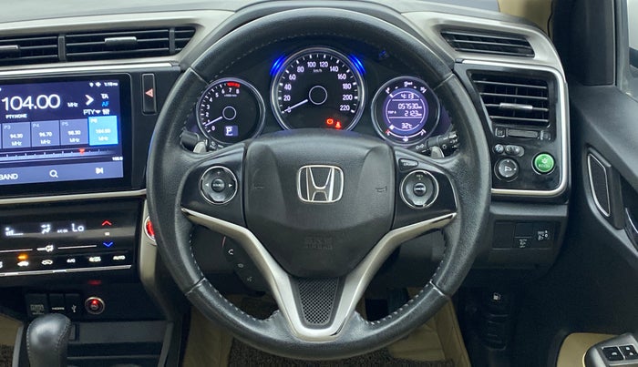 2018 Honda City ZX CVT, CNG, Automatic, 57,705 km, Steering Wheel Close Up