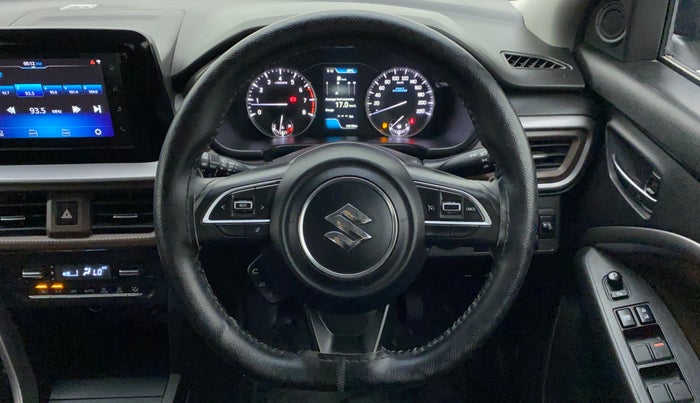 2022 Maruti BREZZA ZXI SMART HYBRID , Petrol, Manual, 14,165 km, Steering Wheel Close Up