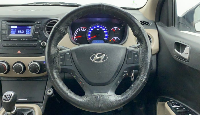 2015 Hyundai Xcent S 1.2, Petrol, Manual, 50,990 km, Steering Wheel Close Up