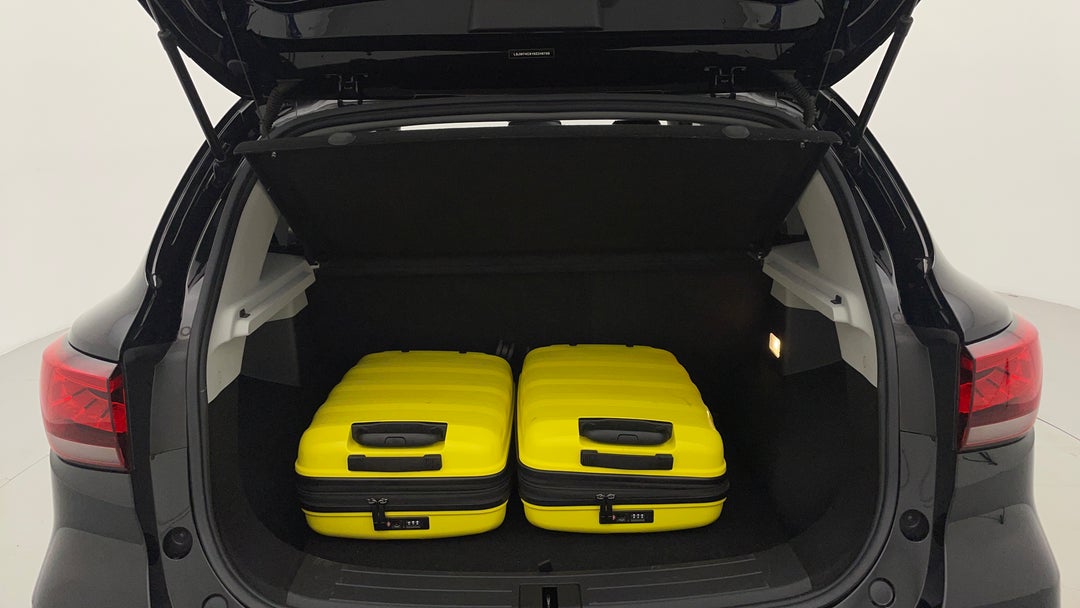 Boot Inside View with Luggage