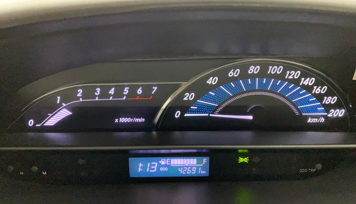 2017 Toyota Etios VXD PLATINUM, Diesel, Manual, 42,690 km, Odometer Image