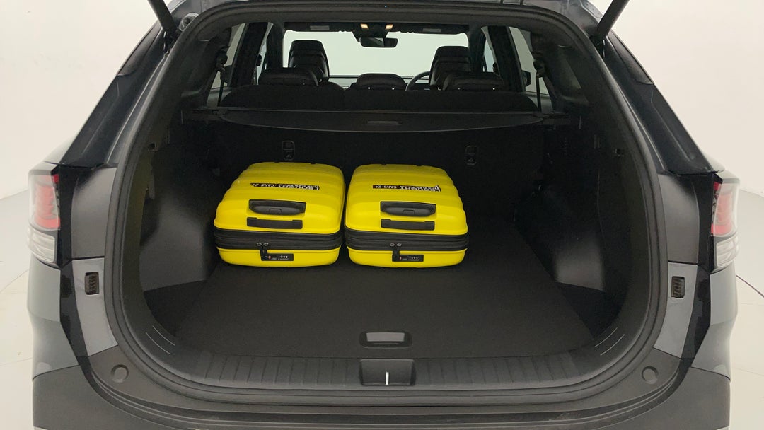 Boot Inside View with Luggage