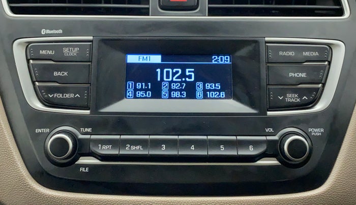 2018 Hyundai Elite i20 SPORTZ 1.2, Petrol, Manual, 52,575 km, Infotainment System