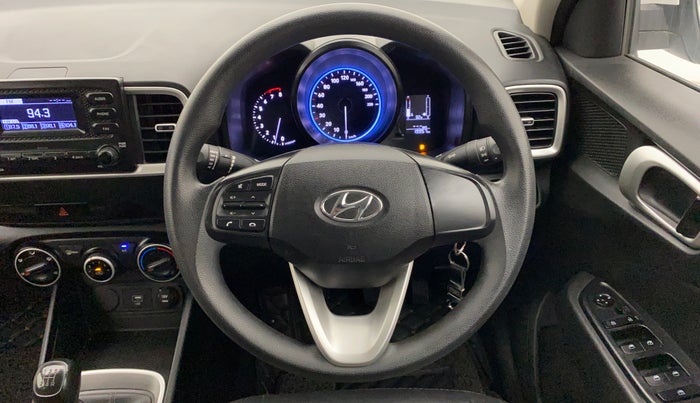 2019 Hyundai VENUE S MT 1.2 KAPPA, Petrol, Manual, 19,978 km, Steering Wheel Close Up