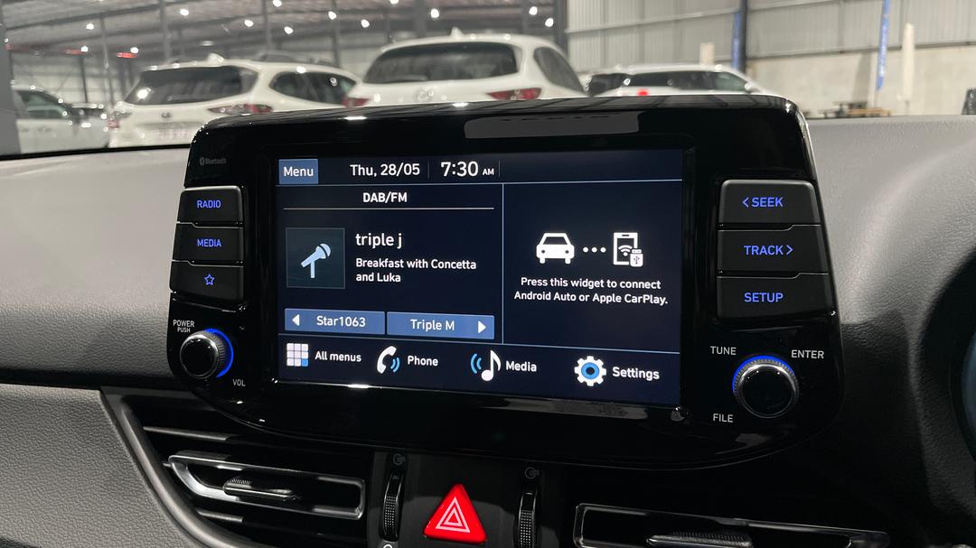 2025 Hyundai i30 N Line Mhev, Automatic, 2547 km, Infotainment System