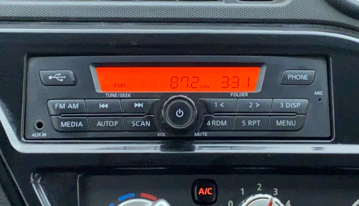 2018 Datsun Redi Go T (O), Petrol, Manual, 34,771 km, Infotainment System