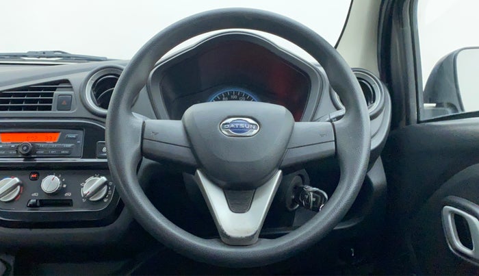 2018 Datsun Redi Go T (O), Petrol, Manual, 34,771 km, Steering Wheel Close Up