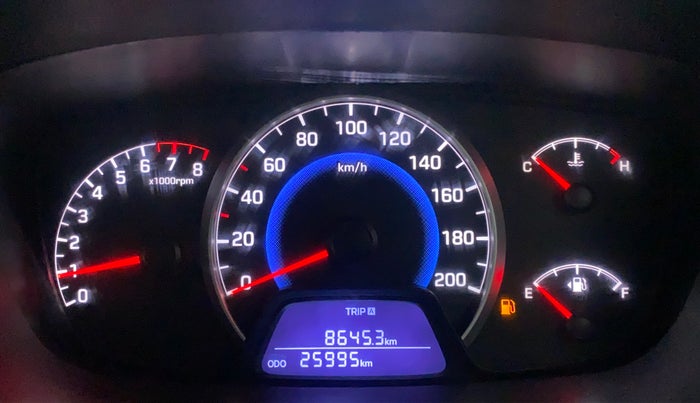 2016 Hyundai Grand i10 ASTA (O) 1.2 KAPPA VTVT, Petrol, Manual, 25,995 km, Odometer Image